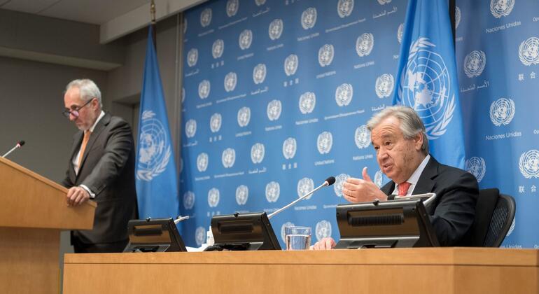 Guterres insta a elegir la paz frente al caos al exponer las prioridades de su último año
