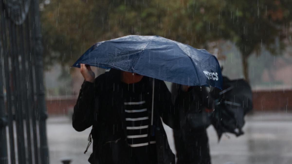 hay que dejar el paraguas a mano