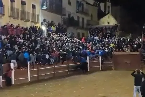 Muere un hombre de 65 años corneado en el pecho durante el Carnaval de Ciudad Rodrigo