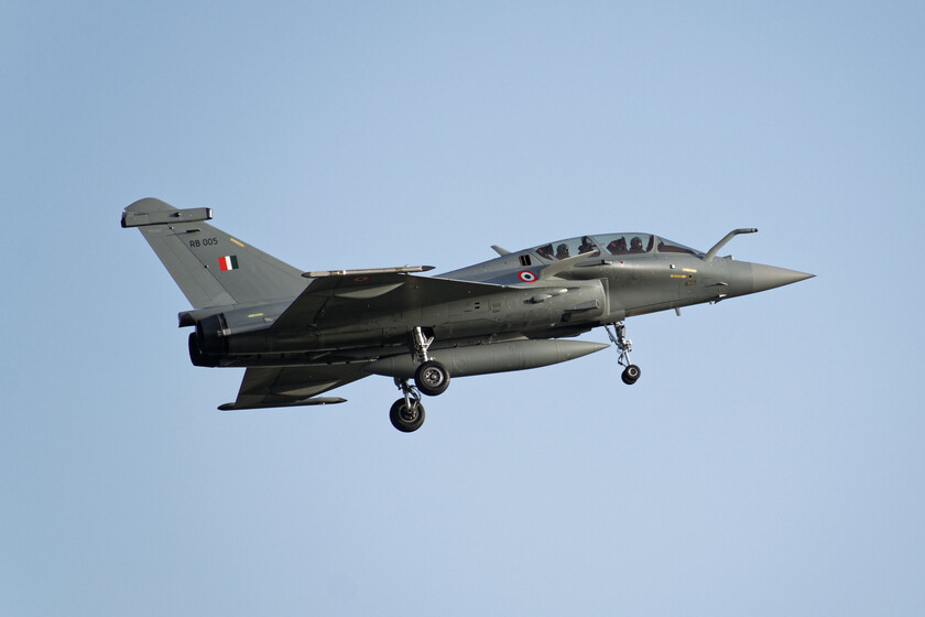 el Rafale toma ventaja frente al F-35 de EEUU y al Su-57E ruso