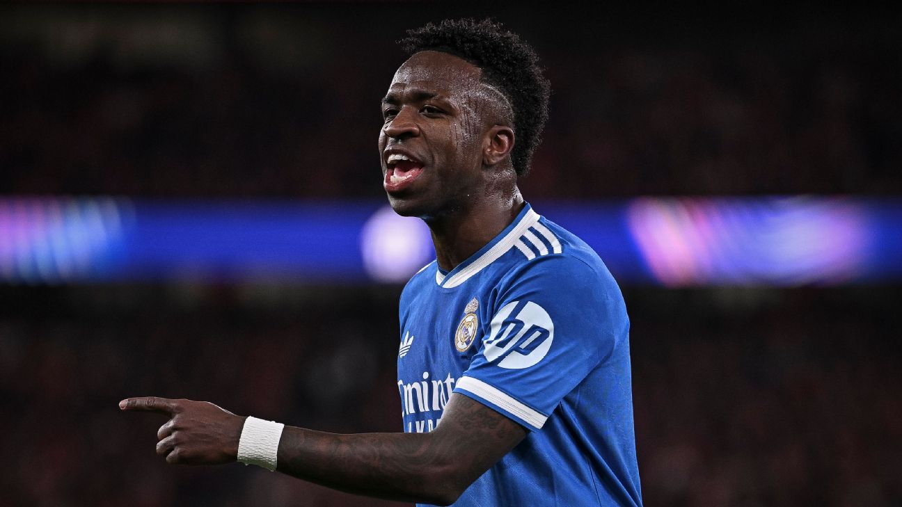 Real Madrid envía pruebas a UEFA por supuesto racismo contra Vinícius