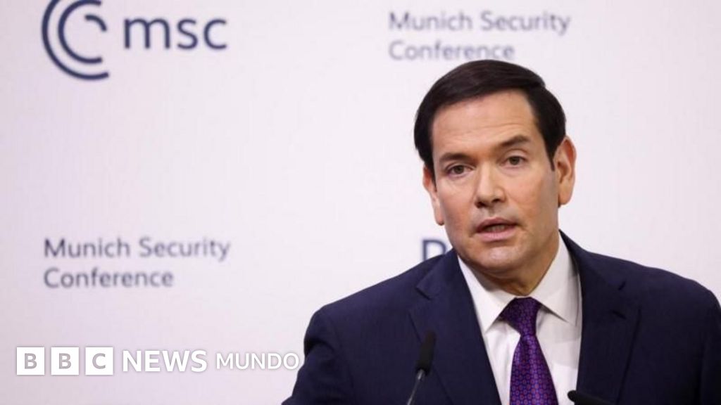 Europa y EE.UU. «existimos juntos», dice Marco Rubio en la Conferencia de Seguridad de Múnich pero critica las políticas de migración y a la ONU