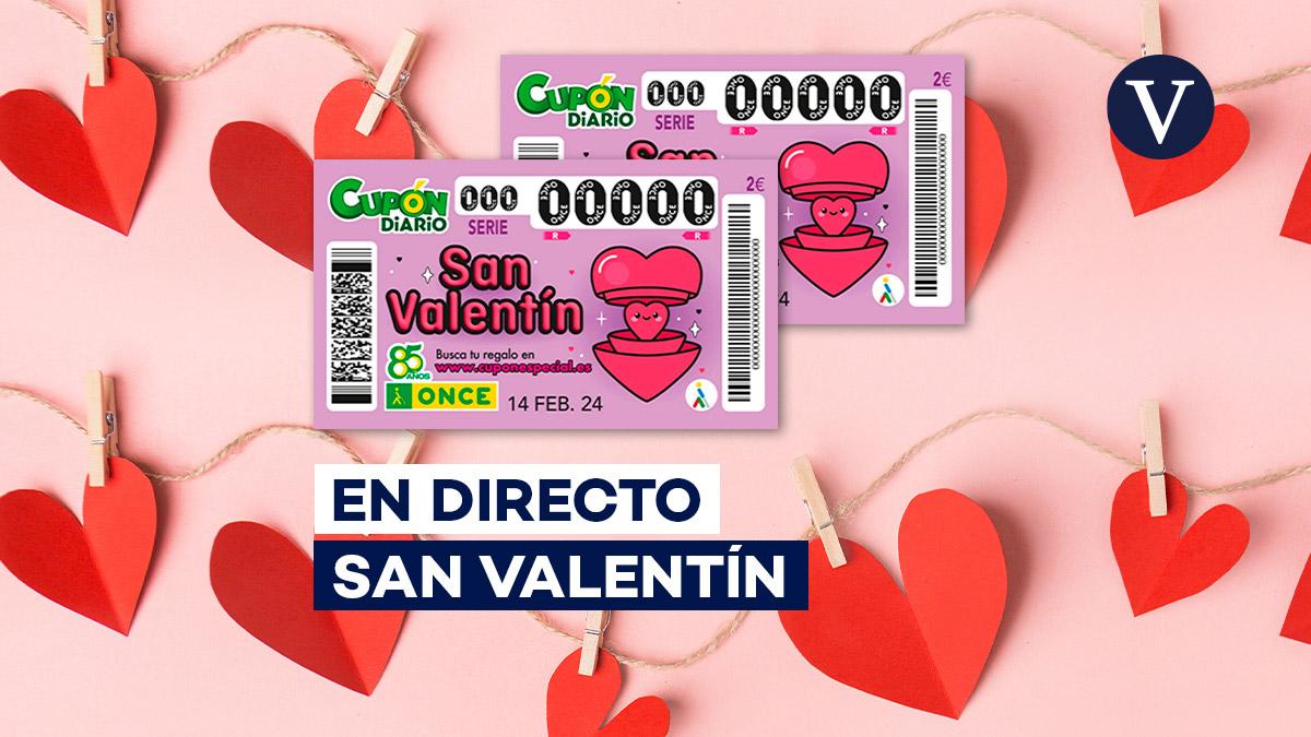 el sorteo extraordinario San Valentín en directo