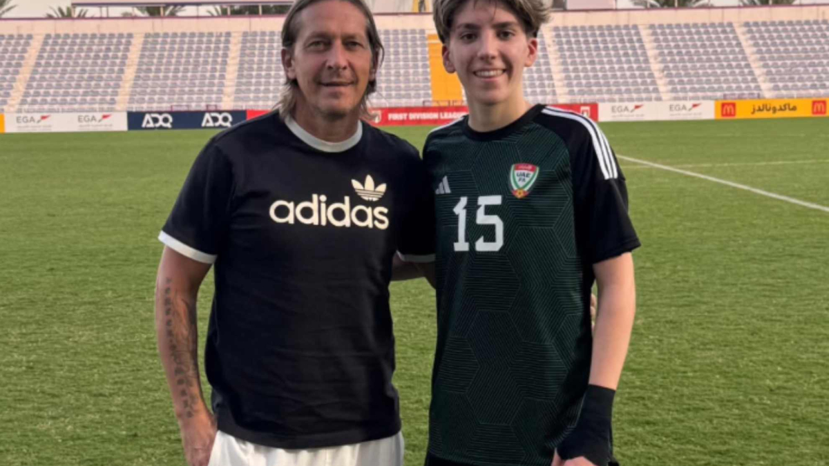 El hijo de Míchel Salgado debuta con la selección Sub 17 de… ¡Emiratos Árabes!