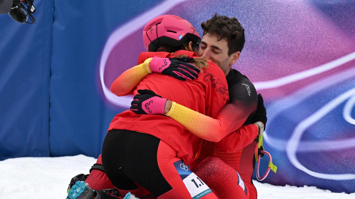 Oriol Cardona y Ana Alonso conquistan la medalla de bronce en el relevo mixto de los Juegos Olímpicos