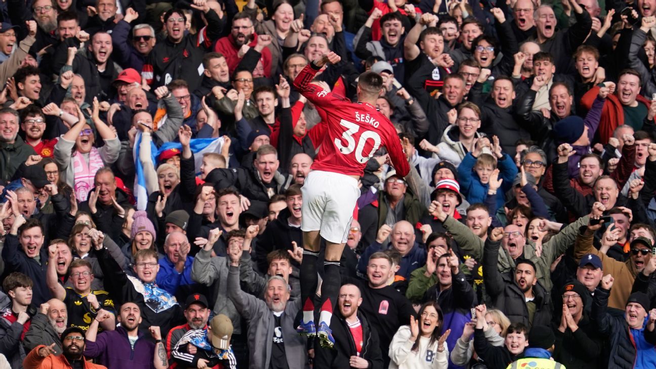 Manchester United lo dio vuelta y venció al Crystal Palace en Old Trafford