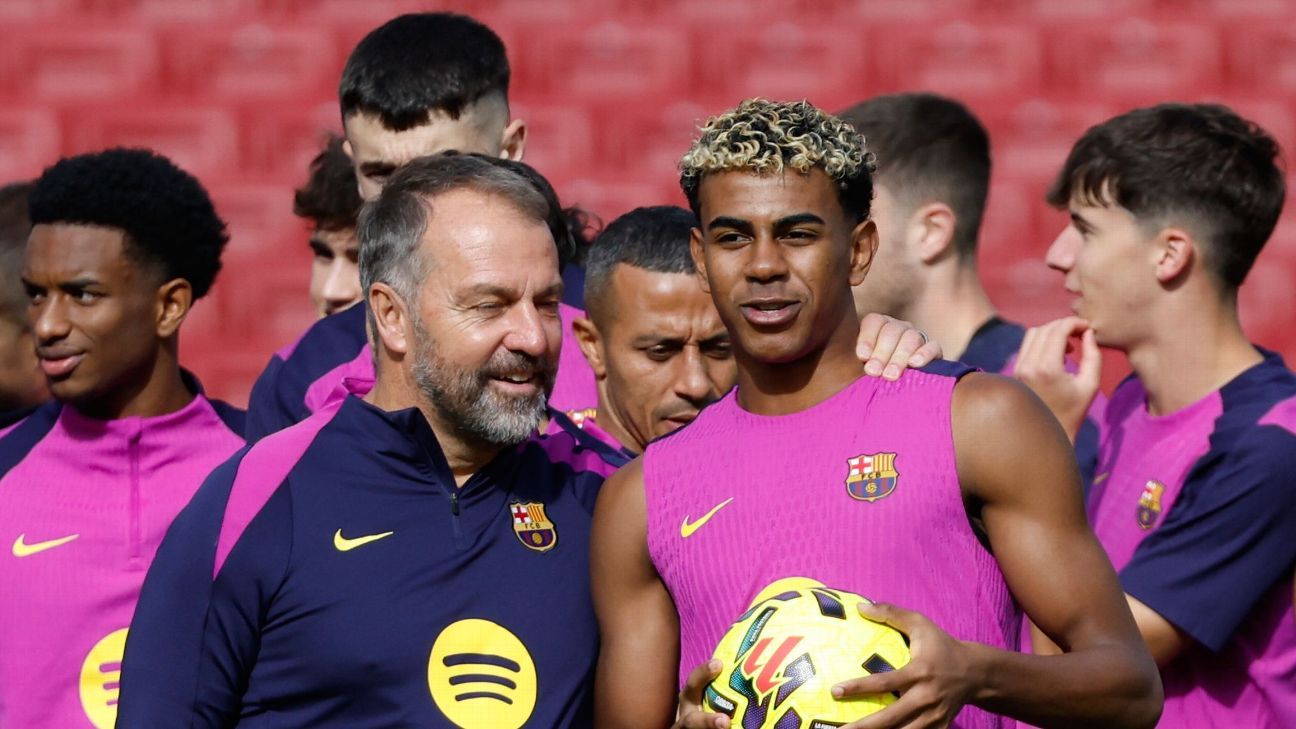 Flick cree en la remontada ante el Atlético: «Los necesitamos a todos, no sólo a Lamine»