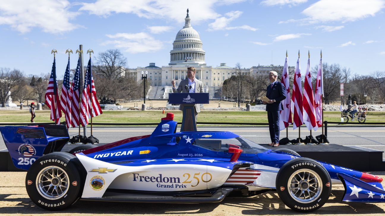 IndyCar revela pista en DC donde correrá por orden de Trump