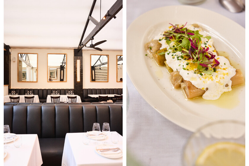 la casa de comidas de Sarrià donde algunos vecinos tienen mesa fija cada semana