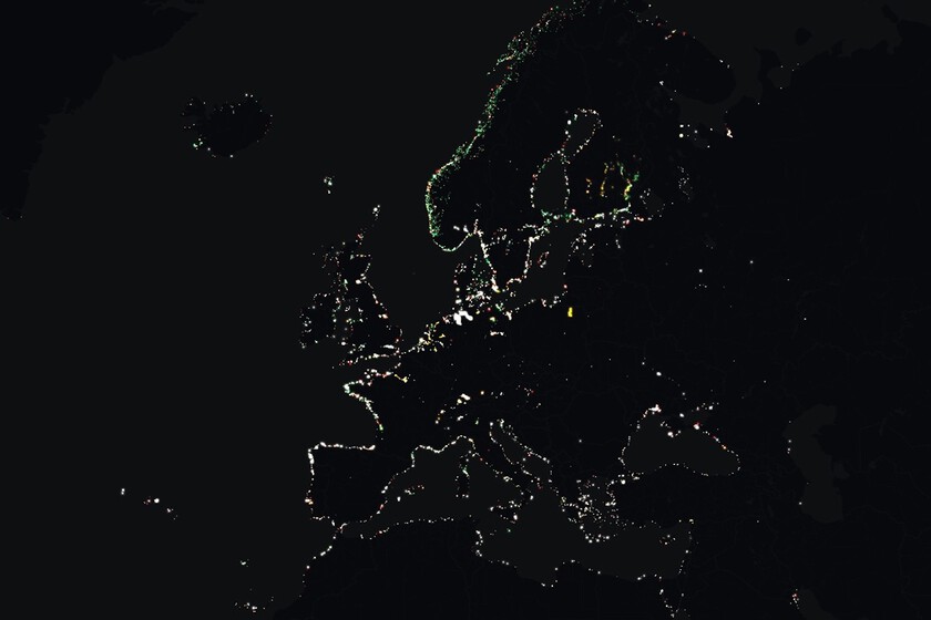 Todos los faros que iluminan las costas del Atlántico Norte, reunidos en un impresionante mapa interactivo