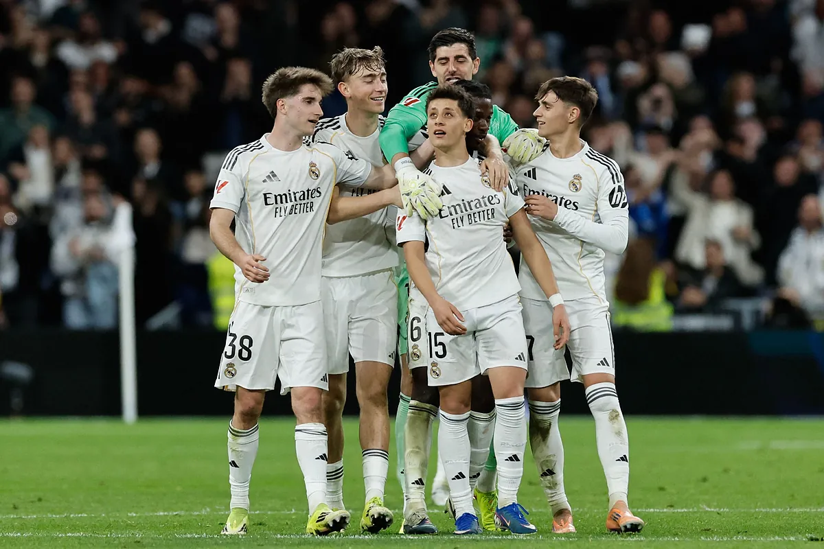 Valverde vuela y Güler se inventa un gol histórico en el festival del 'baby' Madrid de Arbeloa