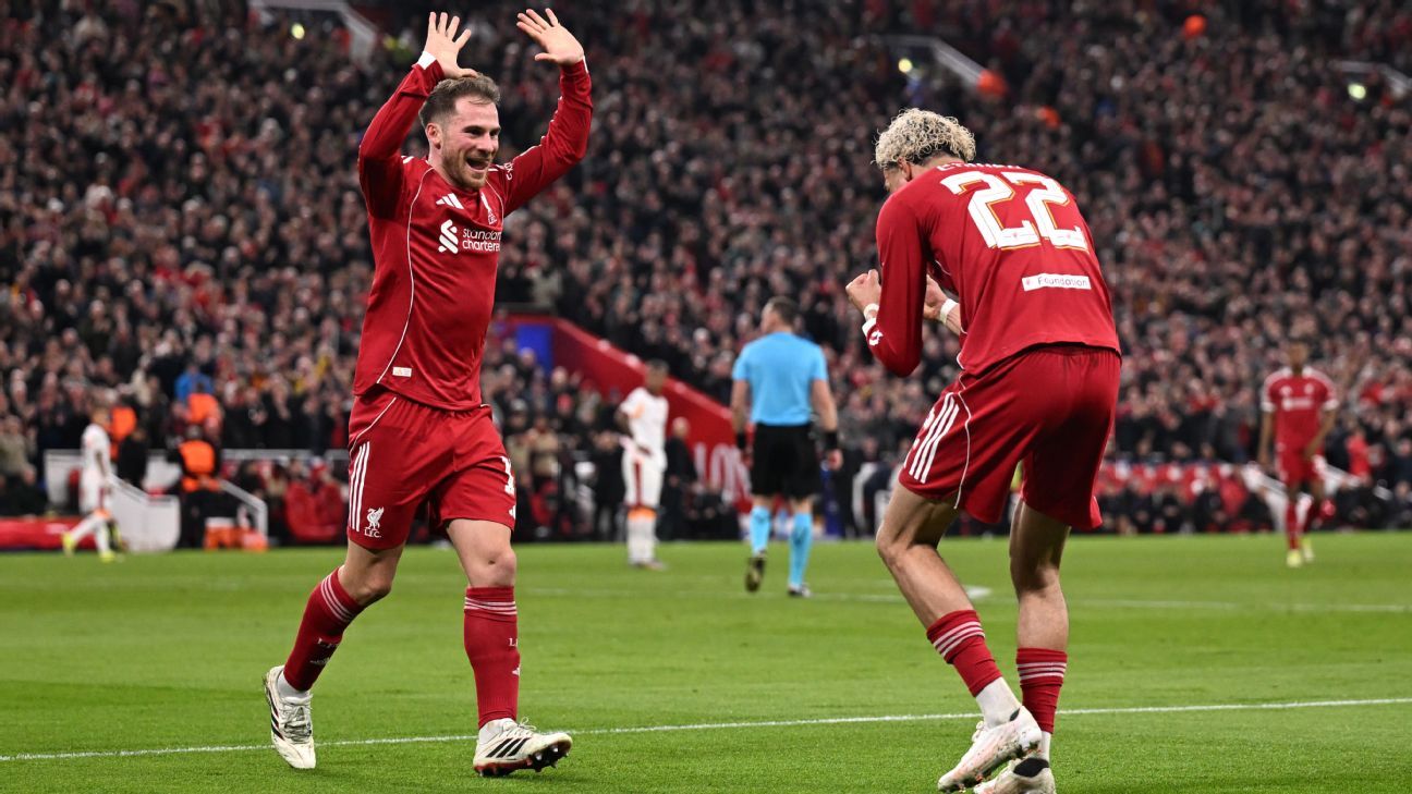 Liverpool impuso su jerarquía en Anfield ante Galatasaray y avanzó a cuartos de la Champions
