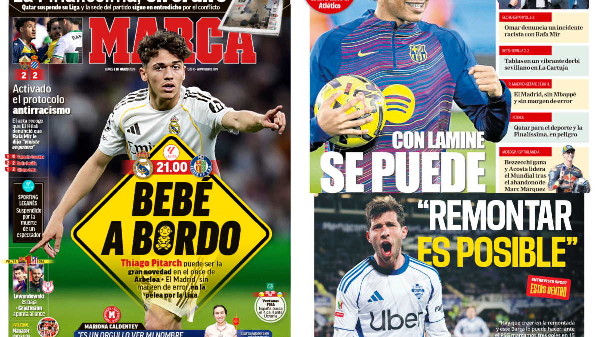 Bebé a bordo en el Bernabéu, creen en el Camp Nou…