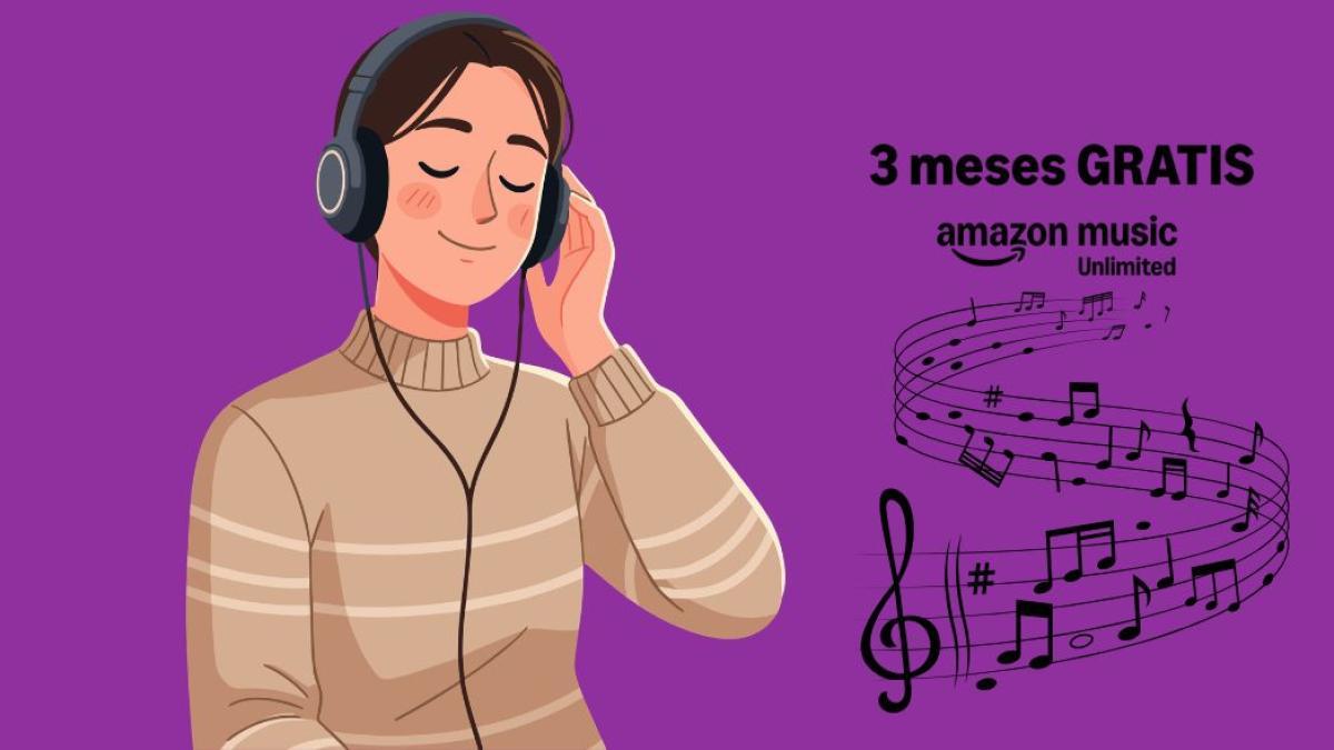 Amazon Music Unlimited gratis 3 meses por primavera