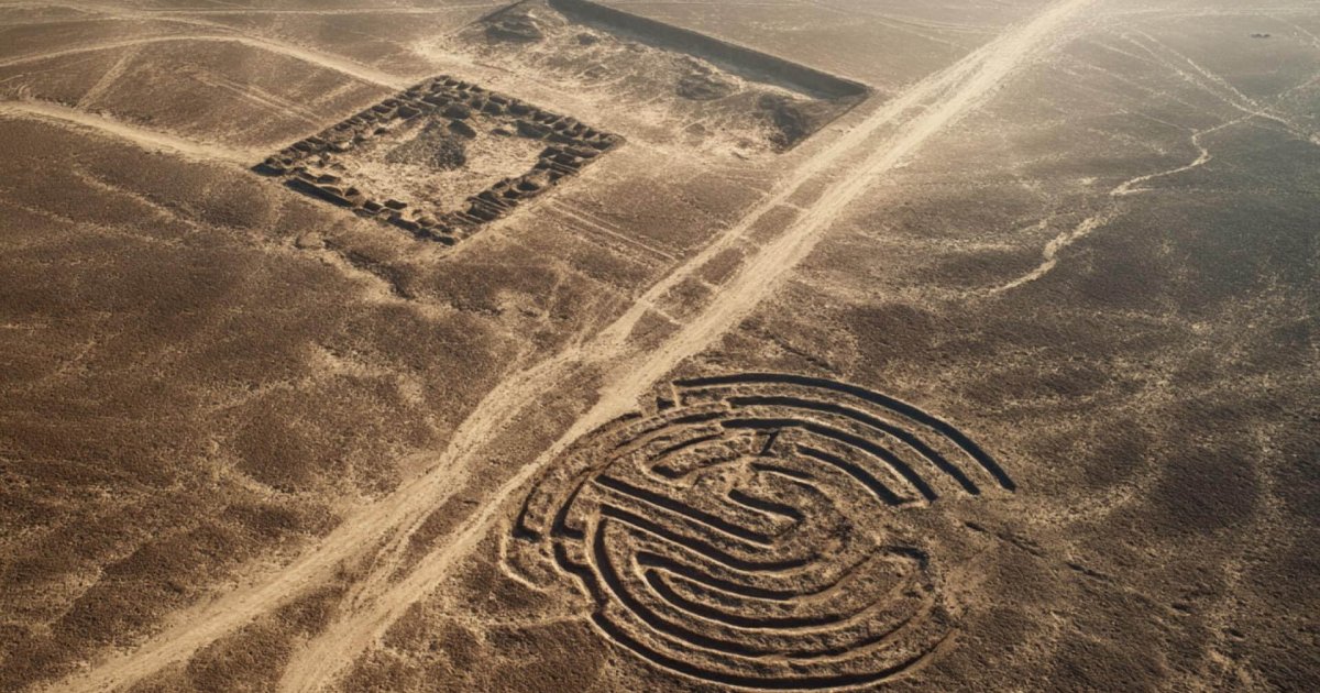 Descubren en Chicama, Perú, un monumental geoglifo chimú de más de dos kilómetros conectado a un templo sagrado