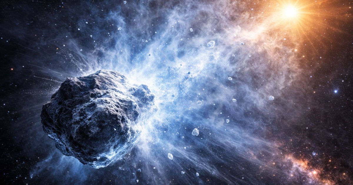 Este cometa que llegó desde otra estrella contiene enormes cantidades de alcohol y una composición química inusual