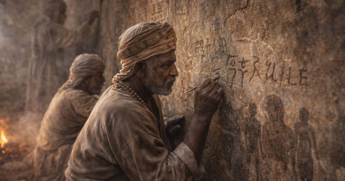 Un hallazgo en el Valle de los Reyes revela que comerciantes y viajeros indios dejaron allí inscripciones hace 2.000 años
