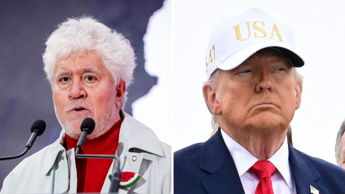Ni Sánchez ha sido más rotundo que Pedro Almodóvar al hablar sobre Trump: no suele ser nada habitual en él