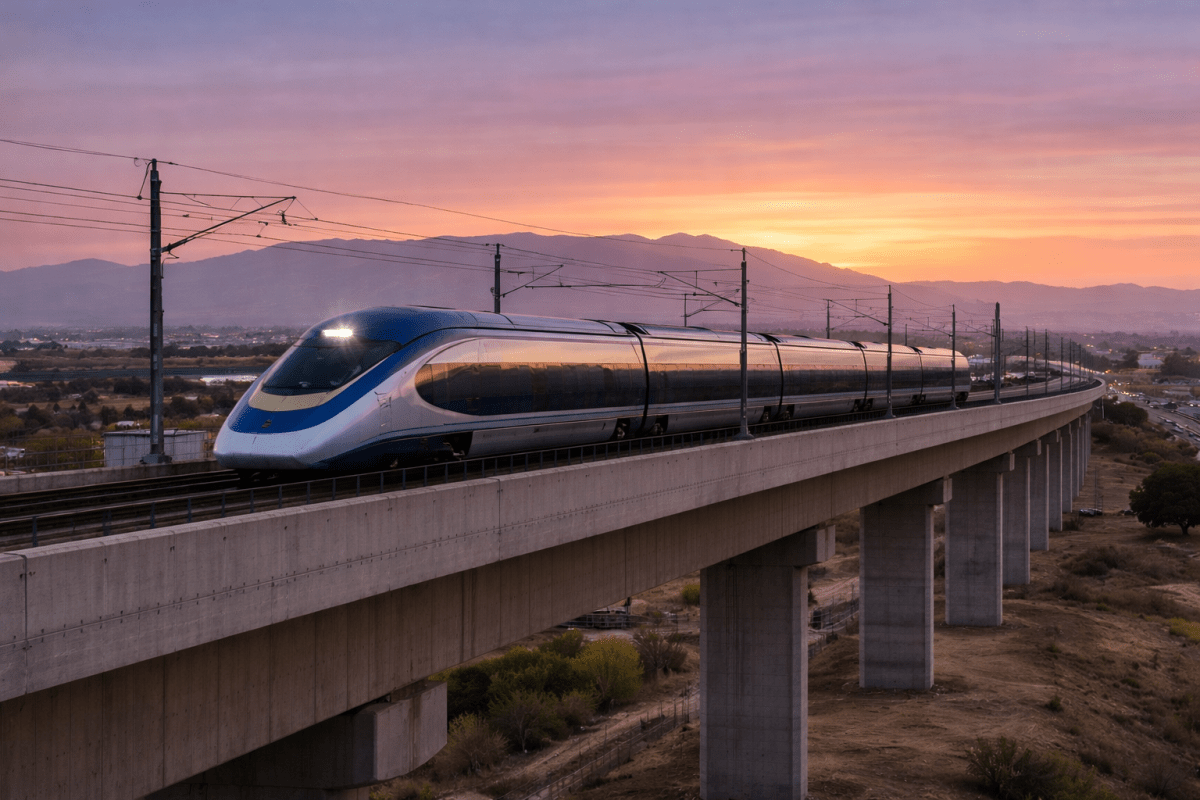 ¿Cuándo estará listo el tren bala de California? Esto dice el nuevo plan 2026