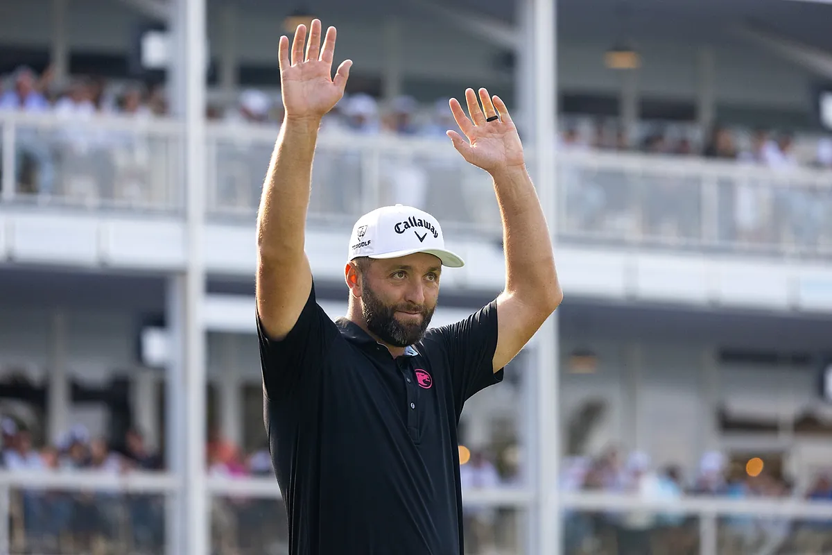 Rahm gana en México con un histórico podio español con Puig y Masaveu