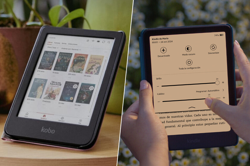 cinco eReader en oferta para devorar novelas en el Día del Libro
